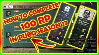 HOW TO COMPLETE 100 RP IN PUBG MOBILE | NEW DAILY AND WEEKLY RP POINTS SYSTEM | EXPLAINED