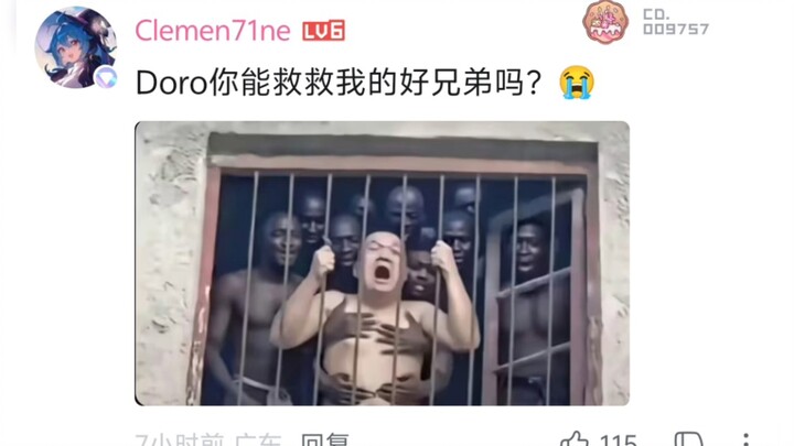 Đưa cho doro một cái ôm thật chặt, sợ chết mất!