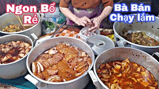 Ngày Bà Bán 4 Nồi Khau Nhục To Món Ăn Đường Phố/Delicious and cheap street food