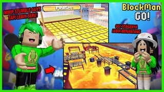 GOKIL! Aku Berhasil Selesaikan Tantangan Mirip Stumble Guys Paling Seru Di Blockman GO