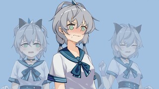 การเต้นรำของแมวเศร้า การเต้นรำของแมวเศร้า แต่ Luo Tianyi