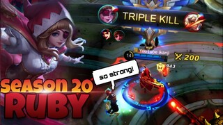 New Season 20 | Ruby Montage | Mobile Legend