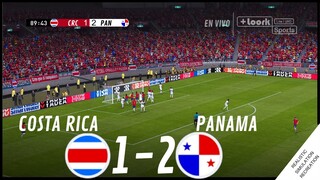 COSTA RICA vs PANAMA [1-2] HIGHLIGHTS | Video Juego Simulación & Recreación