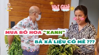 Lỡ về trễ Color Man tạo bất ngờ cho bà xã bằng bó rau "xanh" xịn sò, liệu cô ấy có "mê" không nhỉ ??