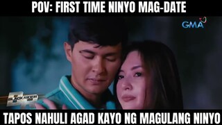 POV - First time n'yong mag-date tapos nahuli agad kayo ng mga magulang n'yo! | Black Rider