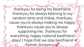 national bestfriend day🥰😘
