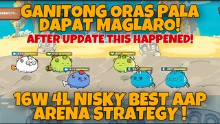GANITONG ORAS PALA DAPAT MAGLARO | NISKY AAP AXIE ARENA STRATEGY GAMEPLAY
