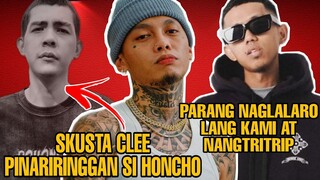SKUSTA CLEE PINARIRINGGAN SI HONCHO | FLOW G AMINADONG HINDI NAHIRAPAN SA SHOOT SA MV NG CHISMIS