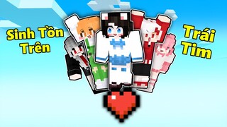 Mèo Simmy Cùng Hero Team Thử Thách Sinh Tồn Tên "1 TRÁI TIM DUY NHẤT" Trong Minecraft