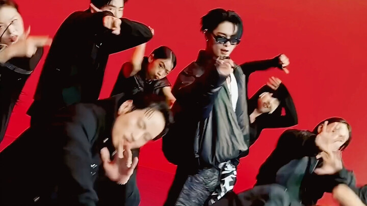 The God’s Dance Challenge is here! Riki Nishimura ❤️‍🔥 (HUMBLE. ver.) & 🩵 (Trendsetter ver.) challen