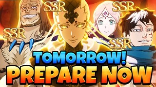 MIDNIGHT SUN TOMORROW! HOW TO PREPARE FOR THEM LAST MINUTE | Black Clover Mobile