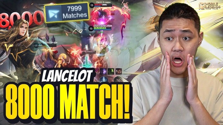 DETIK-DETIK LANCELOT JEJE 8000 MATCH, BERSEJARAH BANGET AKHIRNYA 8000 - Mobile L