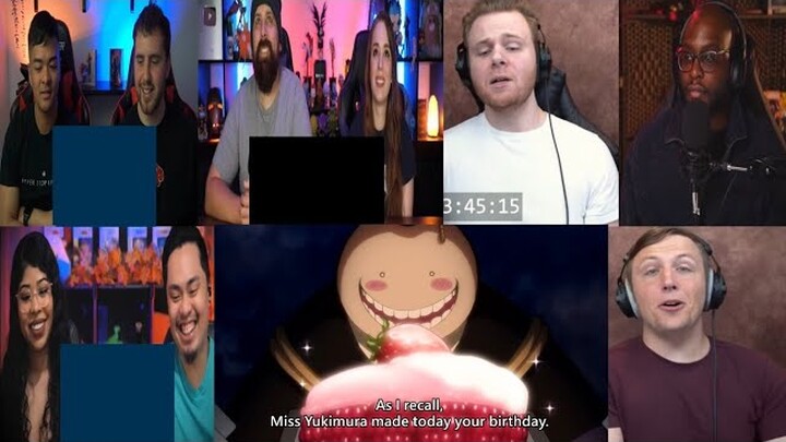 ASSASSINATION CLASSROOM EPISODE 2x22 REACTION MASHUP!!