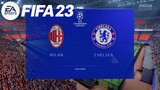 FIFA 23 - AC Milan vs Chelsea @ San Siro | UEFA Champions League #fifa23 #championsleague #blackweps