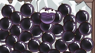 Real grapes become fake black plums, rapeseed oil becomes the "god assist"
