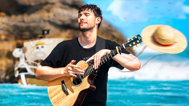 Versi gitar fingerstyle dari OP1 "One Piece", "We Are!"