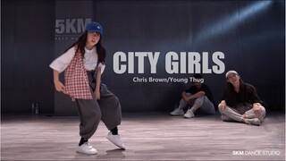 【5KM】 帅到飞起 萝莉妹妹跳Lisa新舞-City Girls(编舞）太酷了！