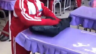 How fancy can boys get? Hahaha, so impressive!