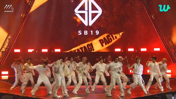[FULL] SB19 2023 Asia Artist Awards Special Stage performance with &TEAM!