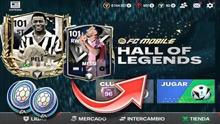 PELÉ 101 GRÁTIS! SECRETO de FC Mobile! MESSI +101 SALÓN de LEYENDAS! 🤯🔥