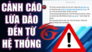 Cảnh Báo Lừa Đảo Đến Từ "TIN NHẮN HỆ THỐNG GARENA " và "CHIÊU TRÒ CỦA CÁC SHOP BÁN ACC LIÊN QUÂN"