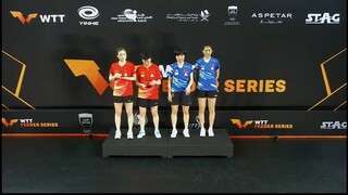 ZHUSIBING/CHENYI-WANGXIAOTONG/FANSHUHAN-WTT Feeder Doha 2025-TRAO GIẢI