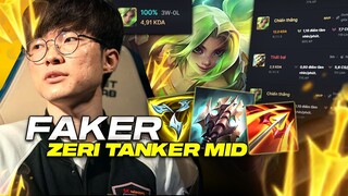 T1 FAKER ZERI VS IRELIA KING , KÈO ĐẤU CỰC CĂNG LẬT KÈO ĐẾN PHÚT CUỐI CÙNG (LMHT) 12.2