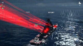 RF TARK PYOTR VELIKIY with full Anseq-3 LASER. online gameplay | Modern Warships
