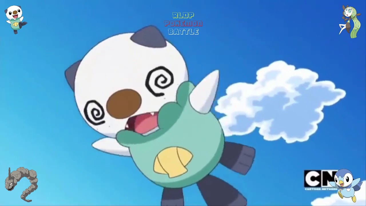 Onix VS Meloetta Oshawott Piplup Pokemon Adventure Battle - BiliBili, image size:1280x720