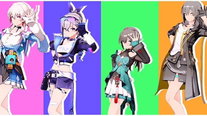 [Honkai Impact: Star Rail MMD]★Nhóm nhạc nữ Star Rail-Làm bạn hạnh phúc★