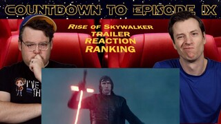 Star Wars Episode 9 -The Rise of Skywalker - Trailer Reaction / Ranking