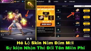 SỰ KIỆN MỚI: Nhận Free Thẻ Đổi Tên Khi Đăng Nhập 4 Ngày,Review Skin Nắm Đấm Tay Mới