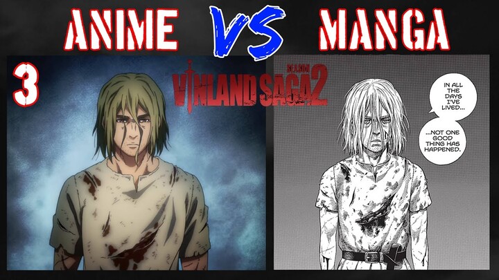 Anime VS Manga | Vinland Saga Season 2 Episode 3