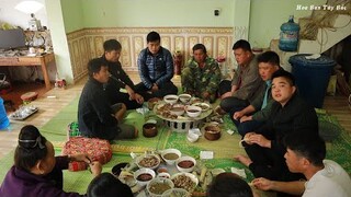 Ăn Món Hổ Đốn Đặc Biệt & Một Chạy Xe Tải chở Thuê Cùng Bác Phong | Hoa Ban Tây Bắc