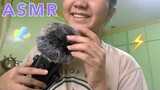 ASMR | tongue clicking, hand sounds, fluffy mic scratching 😽 | leiSMR