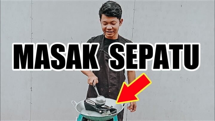 Masak sepatu, ternyata rasanya...