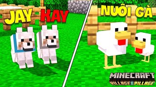 JAYGRAY NUÔI CHÓ SÓI CÙNG KAYYXD TRONG MINECRAFT SINH TỒN | TẬP 5