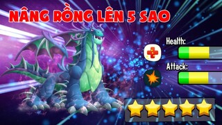 NOOB T GAMING SỞ HỮU RỒNG HUYỀN THOẠI 5 SAO ĐẦU TIÊN * NÂNG 5 SAO RỒNG CHÚA TỂ ĐẠI DƯƠNG DRAGON CITY