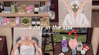a day in the spa | sims freeplay vlog