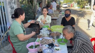 Sáng Tinh Mơ Bà Con Được Thưởng Thức Nồi Cháo Lòng Nóng Hỏi | Tấm Lòng Từ Gia Đình Cô Thuỷ| NĐMT#220