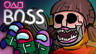 AmongUs vs Squid game - BOSS GAME