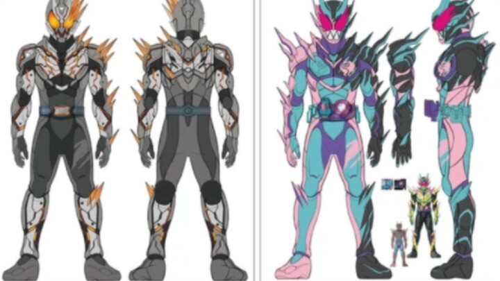 Bản phác thảo thiết kế chính thức của Kamen Rider Revice