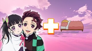 demon slayer characters × sleeping cute