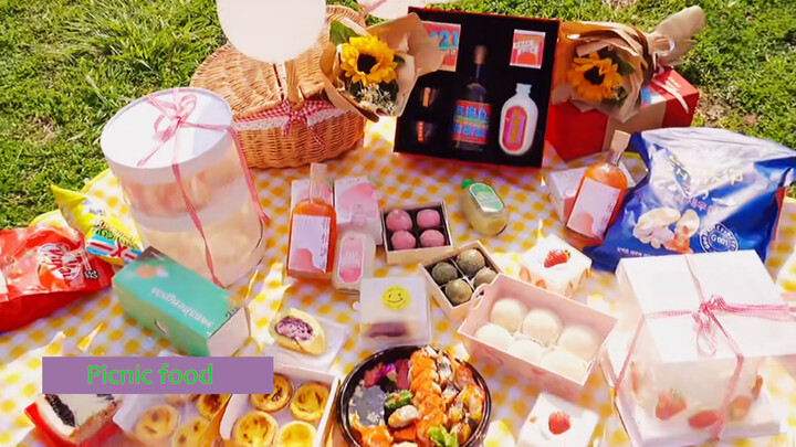 [Proses pembuatan] Makanan manis untuk piknik