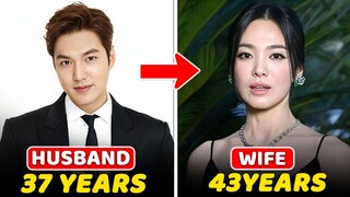 10 Korean Actors Who Married Older Women || Lee Min Ho || Song Hye Kyo