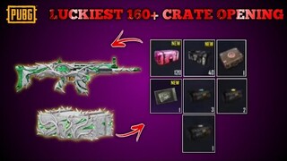 PUBG KR New 160+ Crate Opening | Luckiest New Crate Opening PUBG Mobile Korea