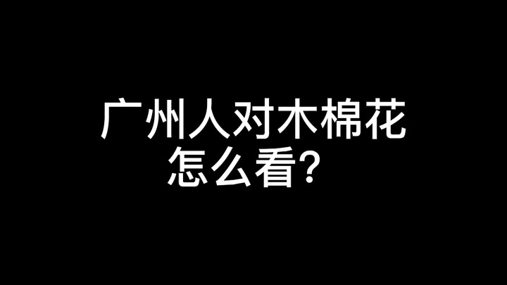 How do Cantonese people view the kapok flower?