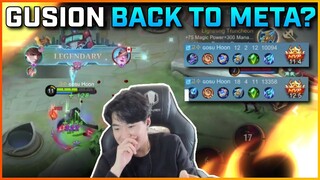 Gusion Jungle back to meta? | MLBB