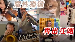 魔性猫猫出新作？和5位不同国家的乐手再次给你洗脑…