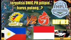 Gim ke 3 MPL invitational AURA firee vs ONIC PH pilipin ber akhir histeris